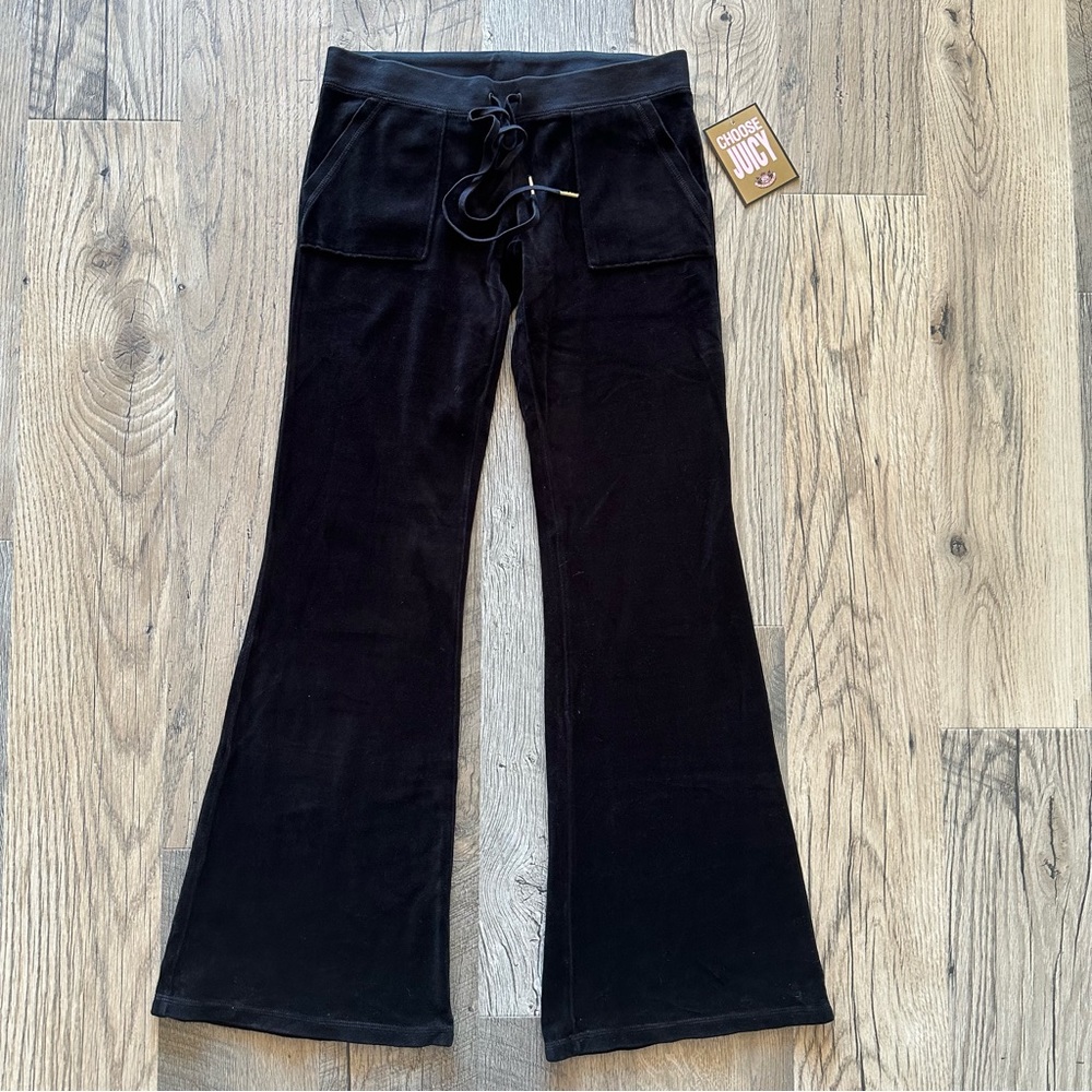 Y2K NWT Juicy Couture Track Suit Leg Pants Small